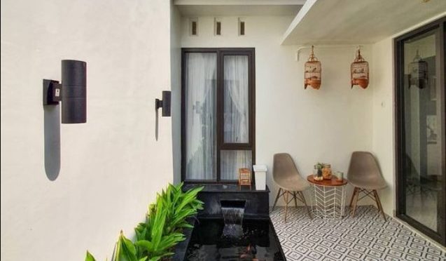 Desain teras rumah minimalis
