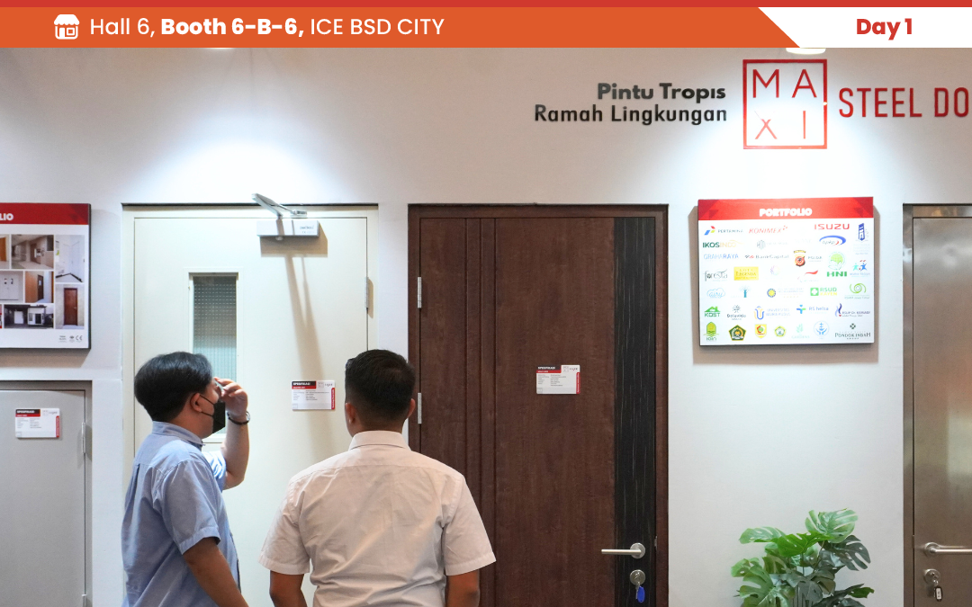 IndoBuildTech Expo : Keseruan Hari Pertama