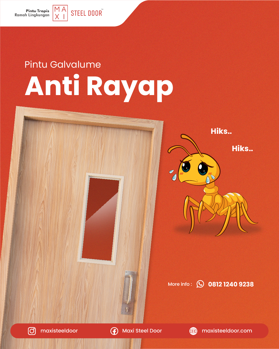 pintu anti rayap
