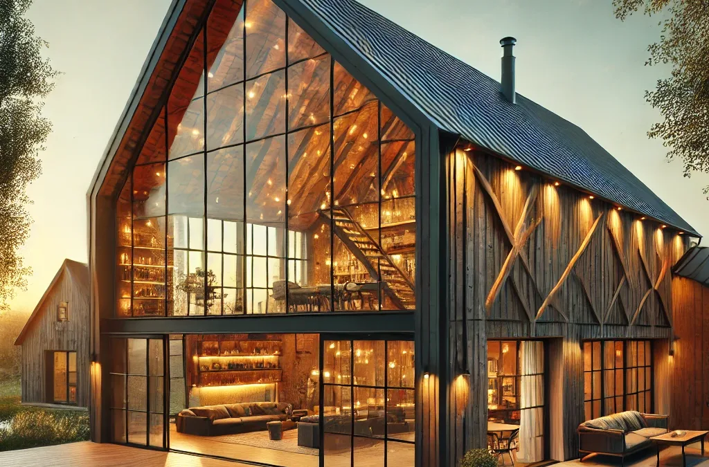 Barn House: Hunian Unik dengan Sentuhan Modern Rustic