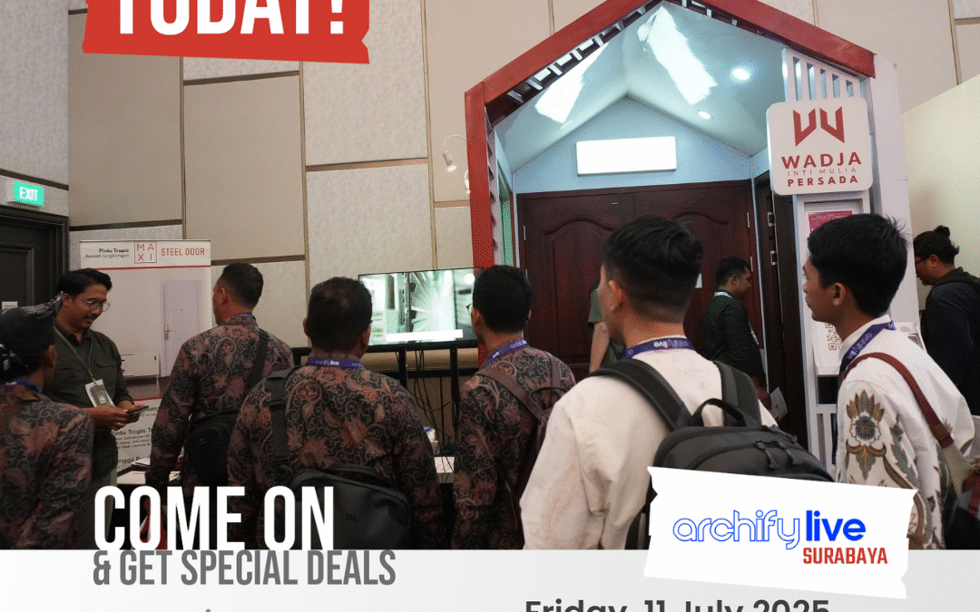 Archify Live Surabaya 2025: Maxi Steel Door Hadirkan Pintu Tropis