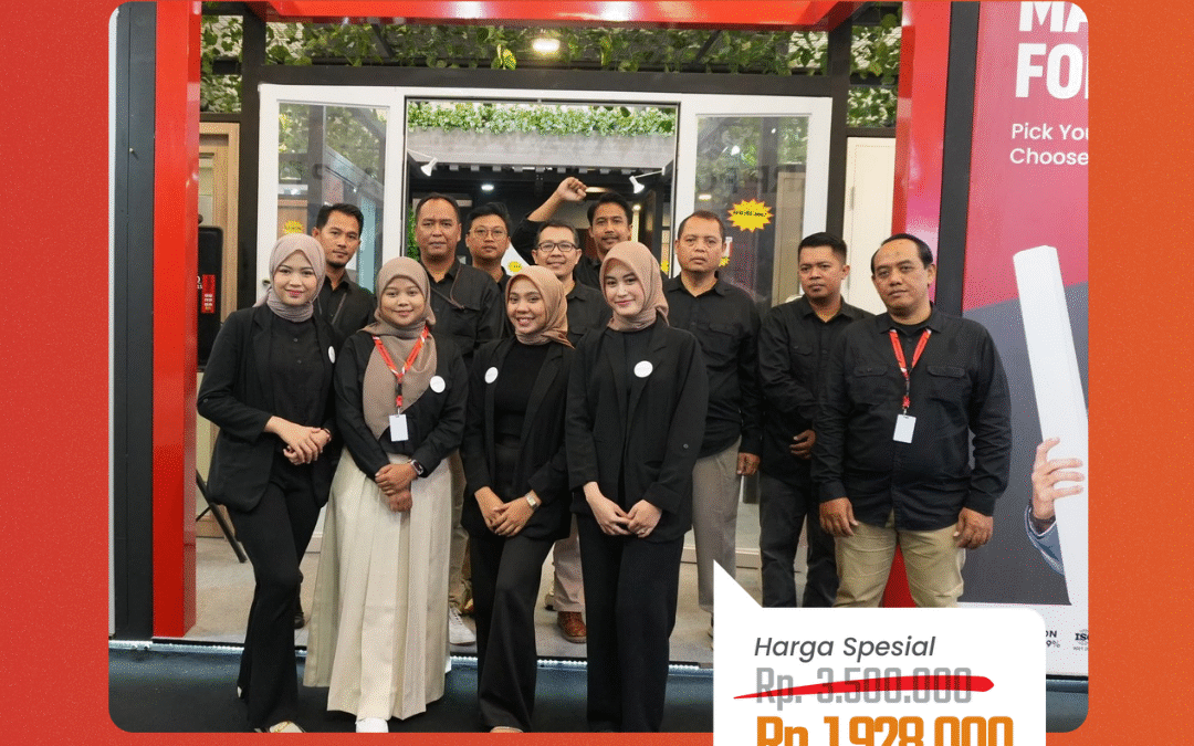 Diskon Spesial Pintu Galvalume Hanya di IndoBuildTech 2025