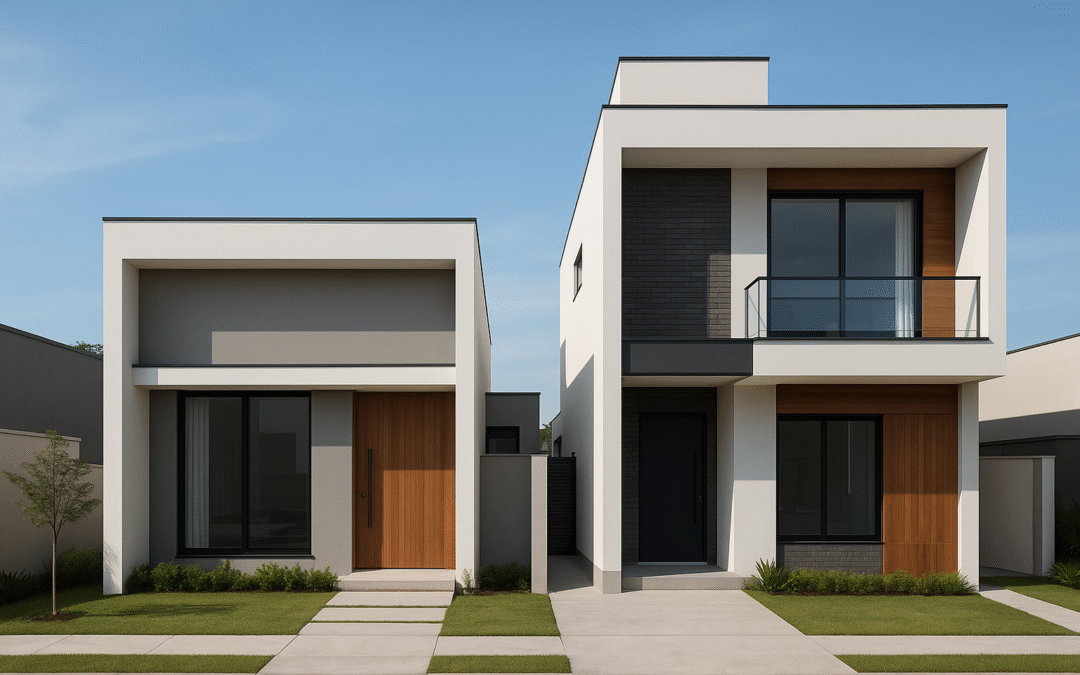 Fasad Rumah Minimalis 1 & 2 Lantai: Ide Desain Kreatif