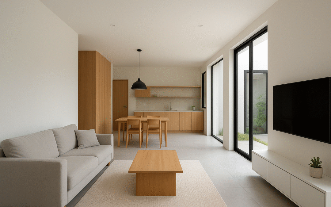 Desain Rumah Minimalis Modern dengan Konsep Terbuka