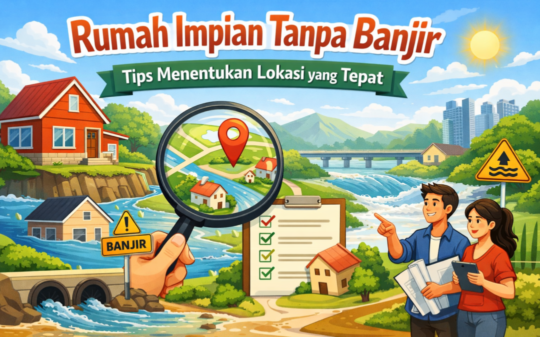 Rumah Impian Tanpa Banjir: Tips Menentukan Lokasi yang Tepat