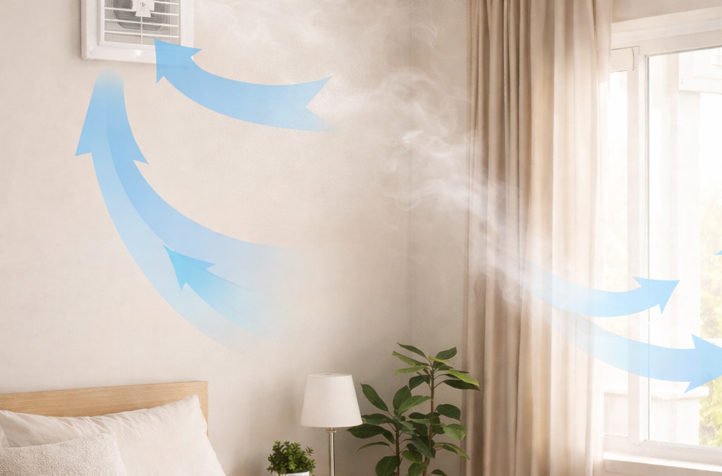 Exhaust Fan untuk Sirkulasi Udara Sehat di Kamar Tidur