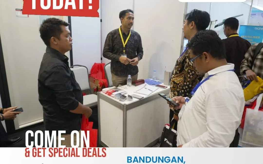 Antusiasme Pengunjung di Booth Maxi Steel Door pada Event INKINDO Jateng 2026