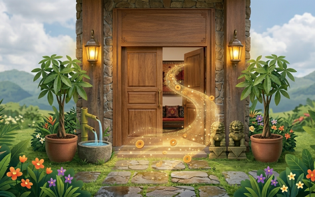 POSISI PINTU UTAMA MENURUT FENG SHUI, BENARKAH BERPENGARUH KE REZEKI?