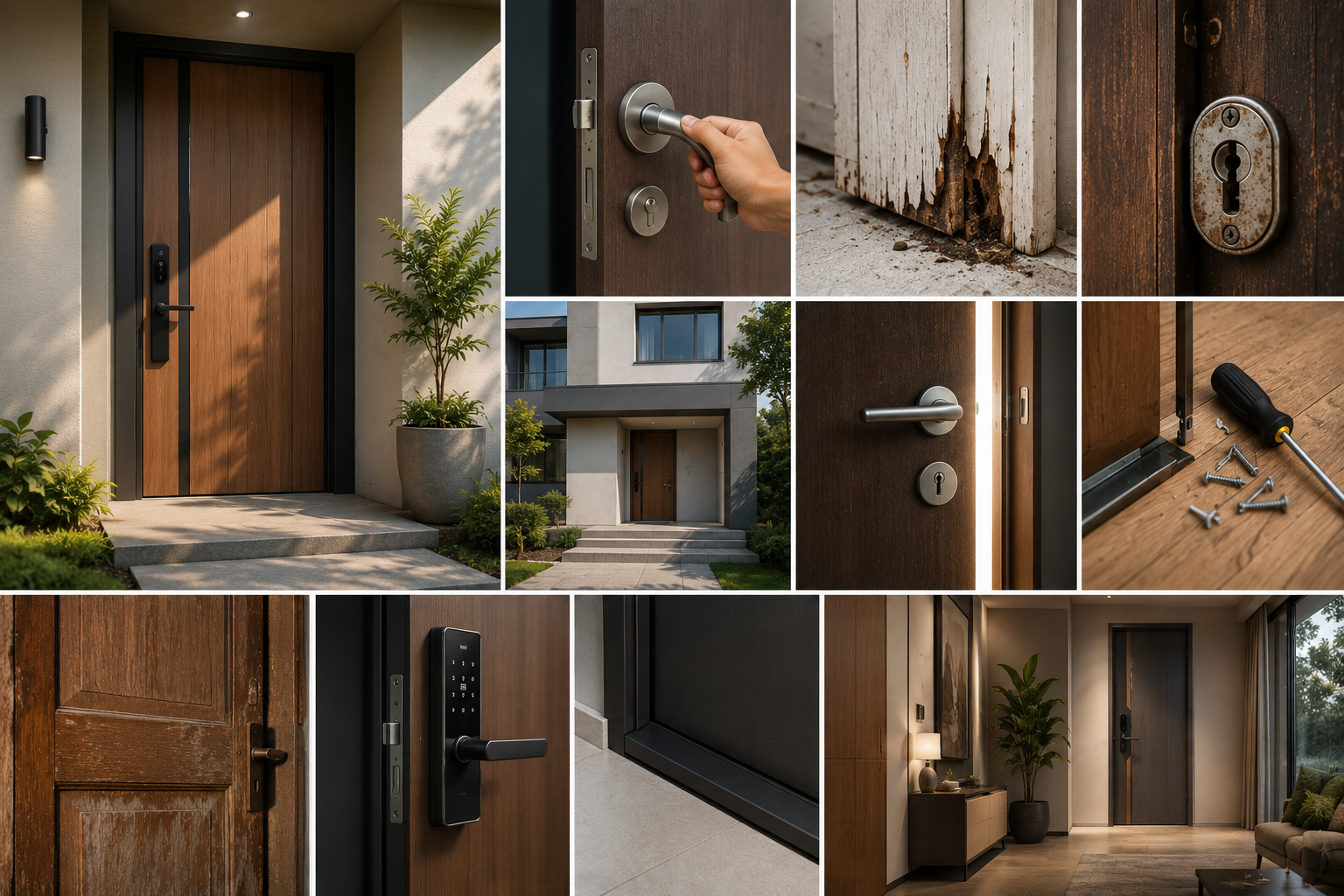 mengganti pintu rumah